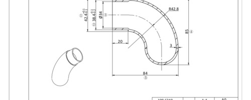 Vorschau Technische Zeichnung