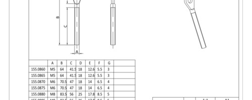 Vorschau Technische Zeichnung