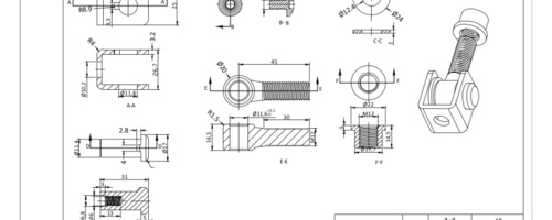 Vorschau Technische Zeichnung