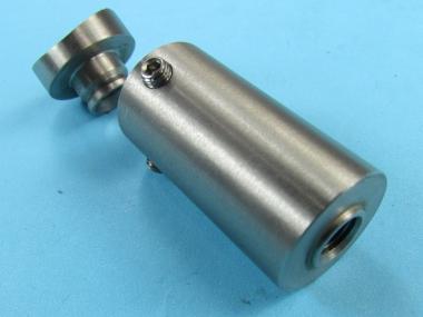 Abstandhalter Adapter Wandanker Pfostenhalter E300 - für Rohr 33,7 Edelstahl für Rohr 33,7 mm