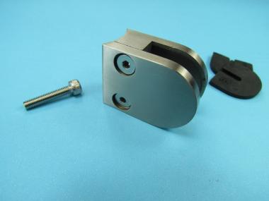 Glashalter MINI 35x29 mm RUND - Ø 42,4 - 6 mm ESG Ø 42,4 | 6 mm ESG