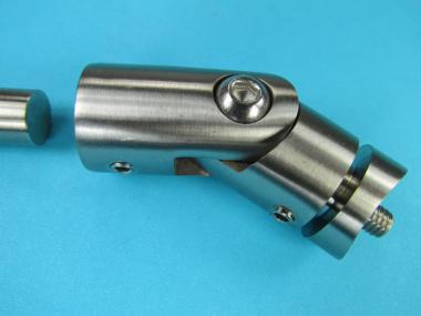 Stabhalter Gelenk - für Rohr Ø 33,7 mm - und 12 mm Rundstab für Rohr Ø 33,7 mm | und 12 mm Rundstab