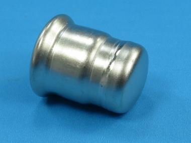 Pressfitting Kappe Verschluss Muffe Edelstahl - 15 mm zum pressen V4A 15 mm