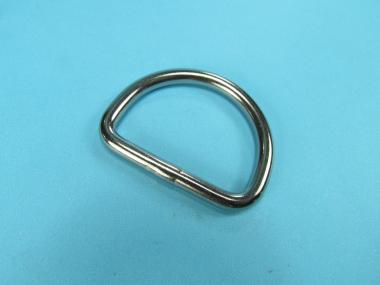 1 Stück Ring D-RING Edelstahl geschweißt 20 x 3 mm V4A für Gurt Leine 20 x 3 mm | 1 Stück