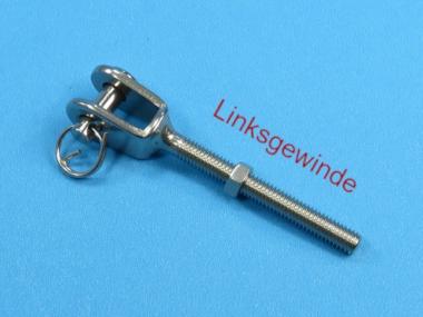 Seil Gabel Schraube für Wantenspanner - M12 - LINKS-Gewinde M12 | LINKS-Gewinde