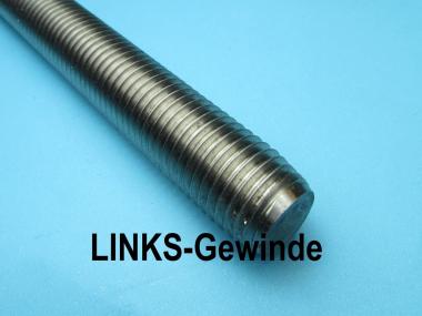 Gewindestange - M10 - 1000mm ( 1m ) LINKS-Gewinde V2 Edelstahl DIN 975 / 976 M10 | 1000mm ( 1m ) LINKS-Gewinde