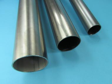Rohr 50 x 2 mm Konstruktionsrohr matt V2A Edelstahl Endrohr Stahl Metallbau 50 x 2 mm matt | 1,2 m / 120 cm / 1200 mm