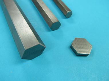 Sechskantstahl 10 mm Sechskant Vollmaterial Profil Edelstahl 10 mm Schlüsselweite | 3 m / 300 cm / 3000 mm