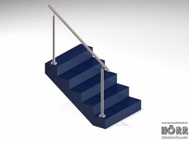 Geländer Boden Treppe Edelstahl Handlauf 
