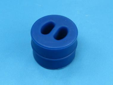 Auspuff Gummi Silikon Halter Aufhängung 5cm  Ring mit Steg Breit = 3,5 cm 150 - Ring mit Steg 50 x 36