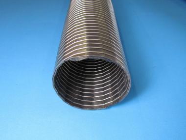 Wellrohr 51 - 55 mm Abgasrohr BHKW Edelstahl Abgas Luft Rohr corrugatet pipe Innen: 51 - Außen: 55 mm | 1 m / 100 cm / 1000 mm
