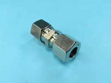 Edelstahl Hydraulik Schneidring Verschraubung V4A Verbinder - GERADE - 8 mm Verbinder - GERADE | 8 mm