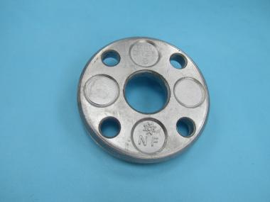 DN 40 48.3 mm Losflansch Aluminium Alu blank DIN2642 PN10 typ c Flansch DN 40