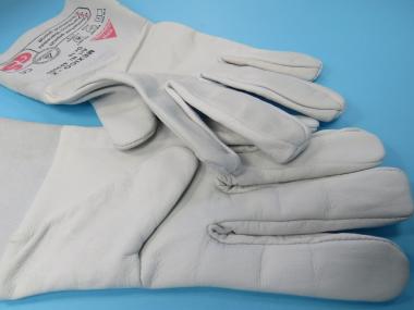 WIG Schweiser Leder Handschuh mit Stulpe Standard - Größe 12 XXXL 12