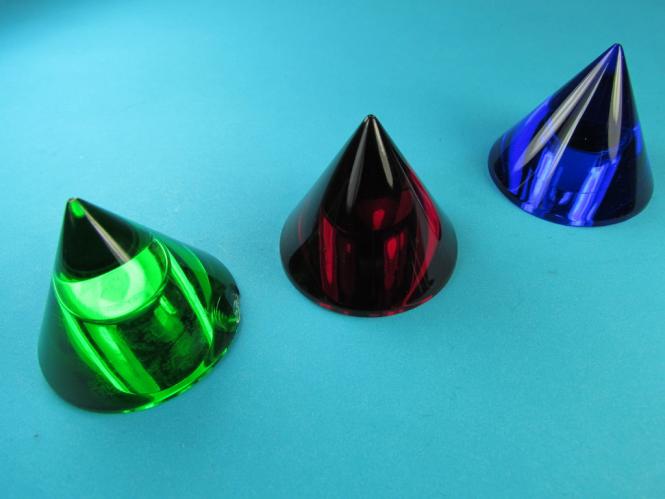 Zierteil verre cône pour 12 mm rundstab tube ronds 