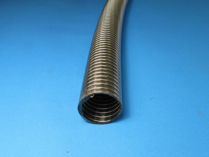 Wellrohr 36 - 39 mm flexibles Edelstahlrohr Abgasschlauch 600°C Innen: 36 -  Außen: 39 mm
